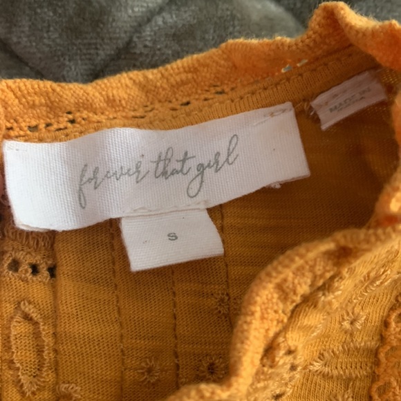 Anthropologie forever that girl eyelet blouse Small - Picture 2 of 3